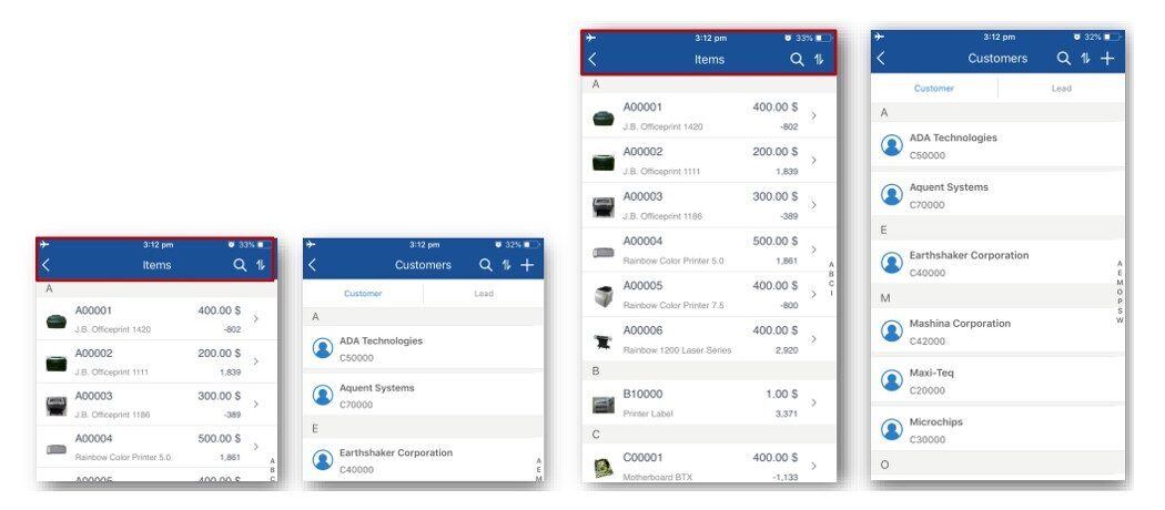 SAP Business One Sales – Caching for Offline Mode
