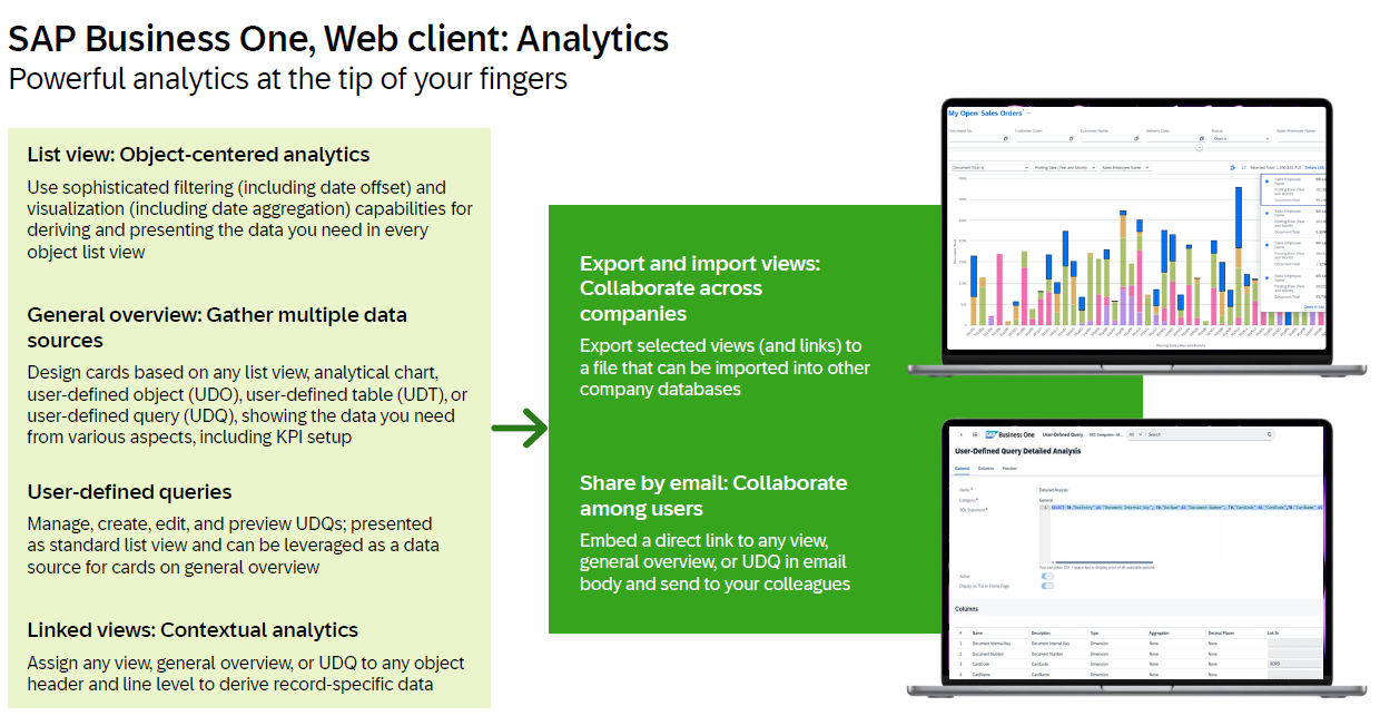 SAP Business One Analytics